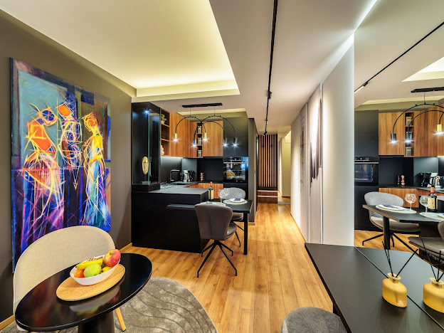 Butterfly Apartman - hodnik sa ogledalom